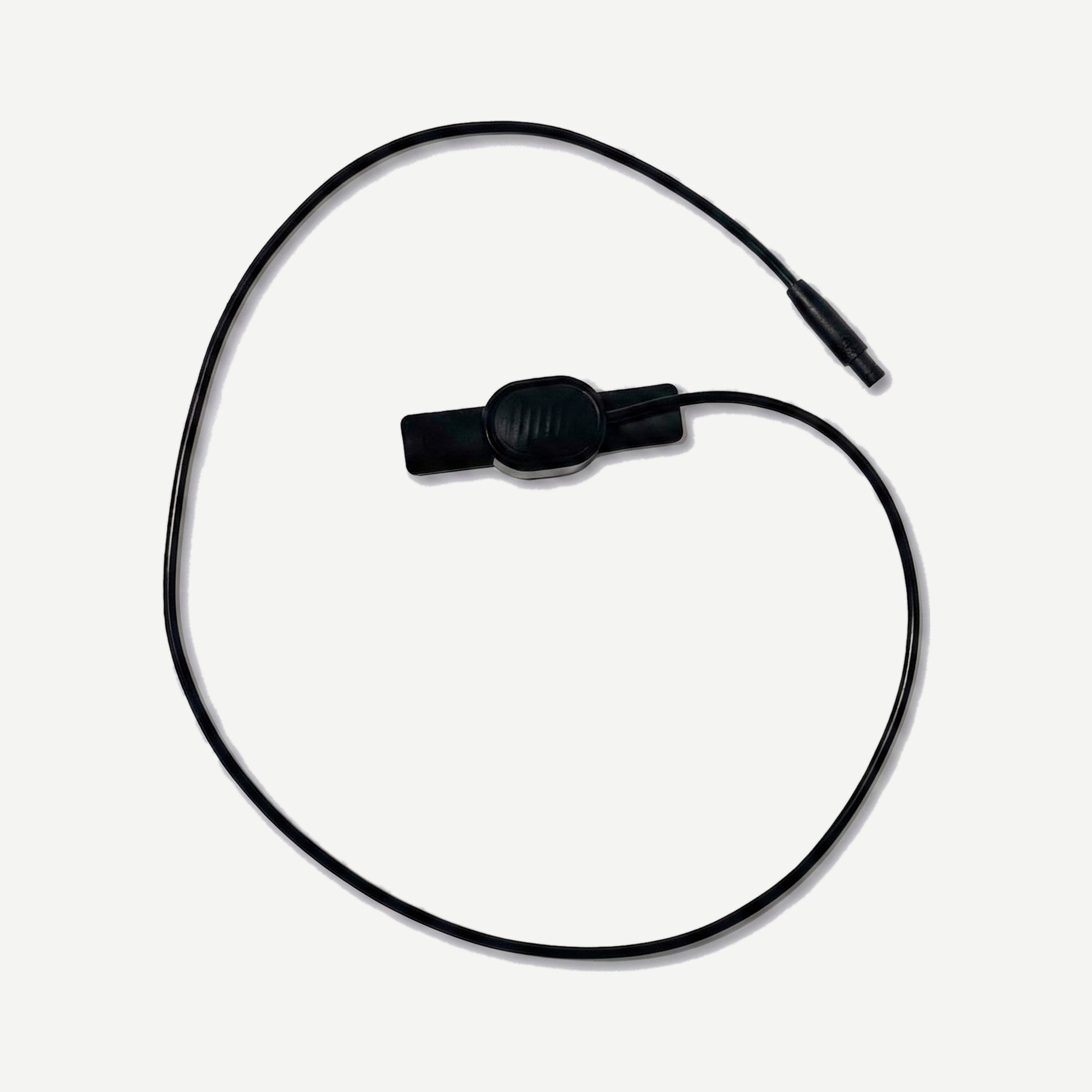 Botón de mando SEG con su cable de conexión y la abrazadera para el manillar
